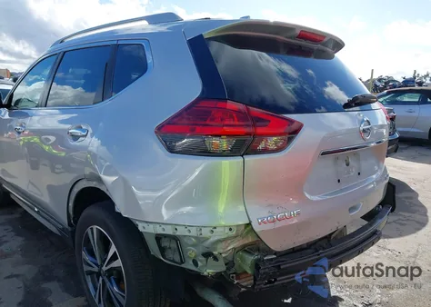 2017 Nissan Rogue Sl из США, поврежденный, VIN 5N1AT2MV7HC753110